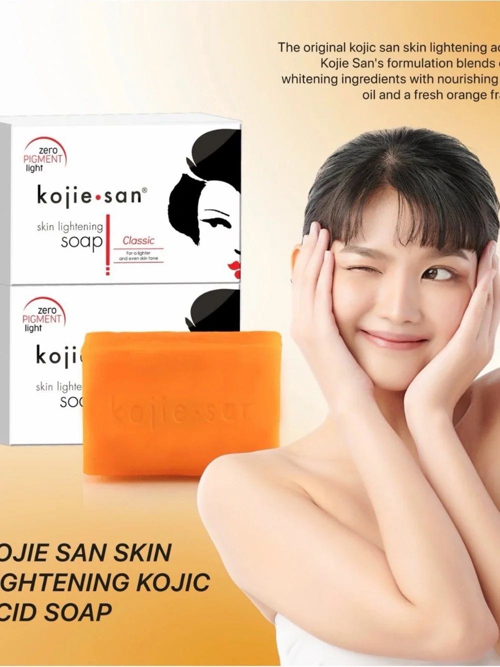 Kojie San Skin Lightening Soap Classic Twin Pack 65g x 2